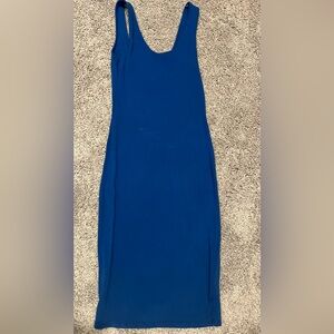 Elegant Blue Maxi Dress